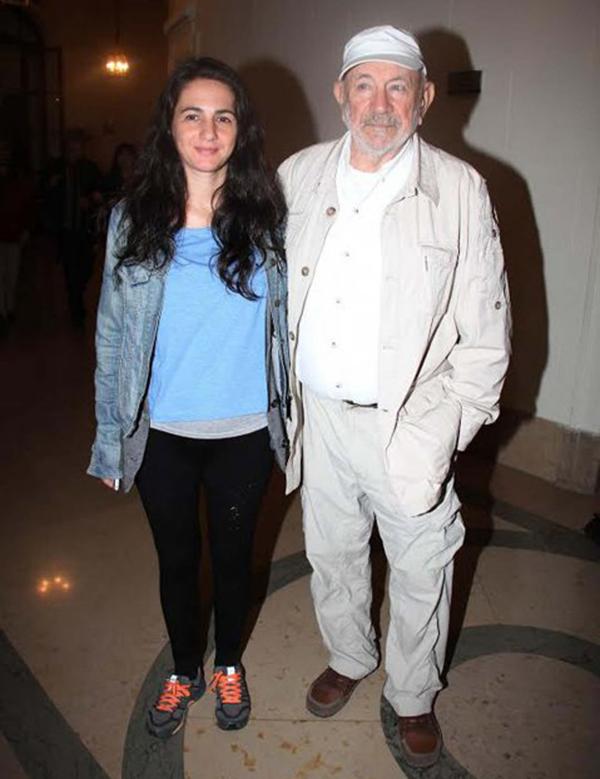 Eliana Wassermann y Norman Briski (Crédito: Verónica guerman / Teleshow)