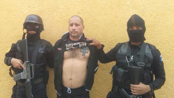 Marlon Monroy Meoño, el “teniente fantasma”, detenido en mayo pasado.