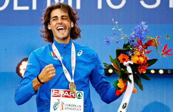 Gianmarco Tamberi, 24 años, ganó el oro en salto en alto en el último Mundial de Atletismo (Reuters)