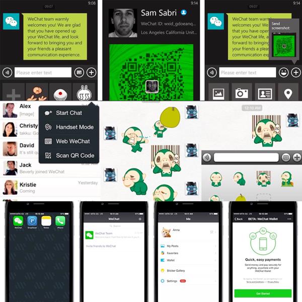 WeChat ofrece la posibilidad de personalizar emojis y utilizar códigos QR para pagos electrónicos entre otras funciones