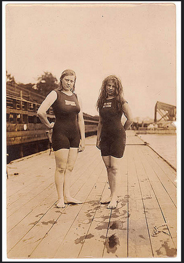 El equipo de natación femenino de EEUU fue descalificado de por su vestimenta provocativa de Estocolomo 1912