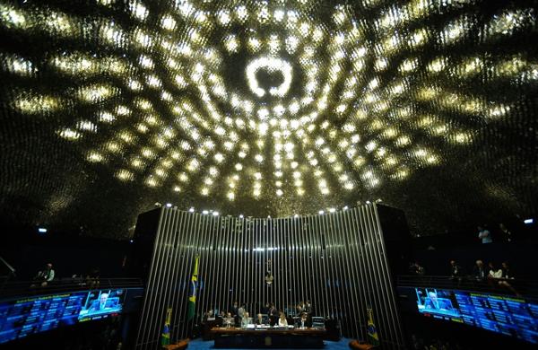 El Senado brasileño define el futuro político de Dilma Rousseff (AFP)