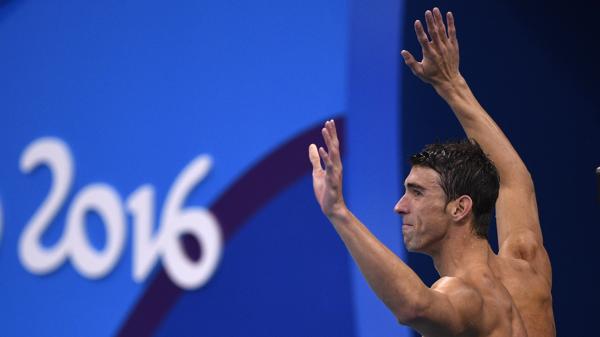 Phelps, uno de los deportistas que dejará la actividad (AFP)