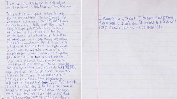 La desgarradora carta que dejó Danny a sus padres antes de quitarse la vida (facebook)