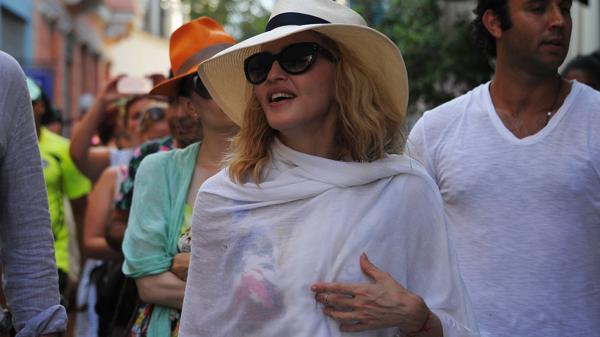 Madonna festejó su cumpleaños con sus hijos en La Habana, Cuba (AFP)