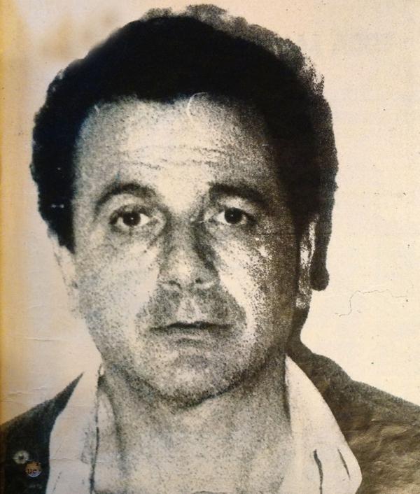 Ahmed, foto policial, 1991. (Revista Gente)