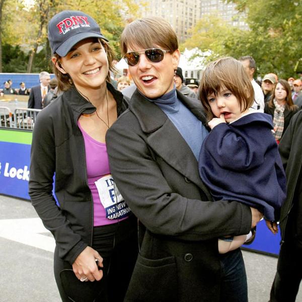 En 2007, Tom Cruise y Katie Holmes formaban una de las parejas más felices de Hollywood. Tiempo después, ella pediría el divorcio (AFP)