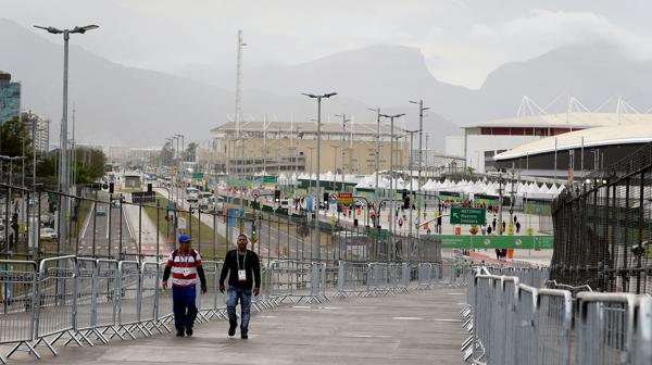 El acceso al Parque Olímpico a un día del cierre (Nicolás Stulberg)