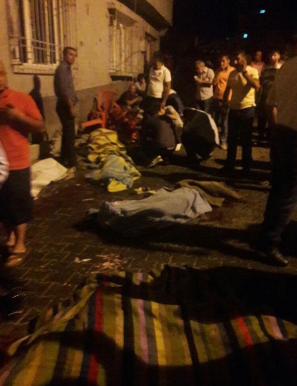 La ciudad de Gaziantep se encuentra en una región turca que fue blanco de tres atentados esta semana (@ARnews1936)