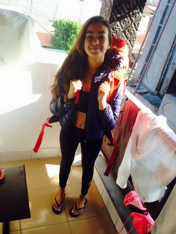 La joven de 21 años había emprendido un viaje por varios países del mundo