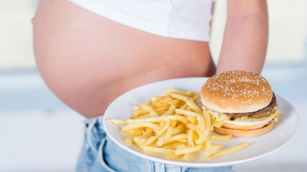 Una dieta alta en grasa y azúcar durante el embarazo podría estar relacionado con problemas de conducta (Shutterstock)