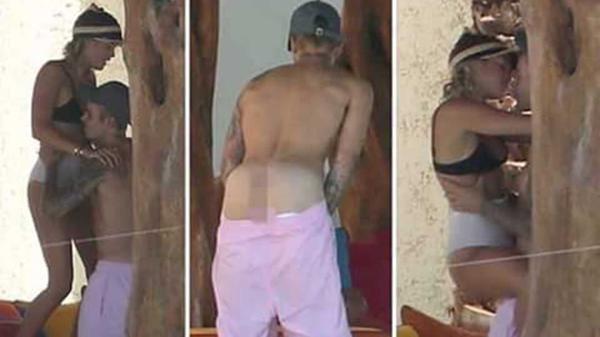 Justin Bieber muy cariñoso con Sofia Richie