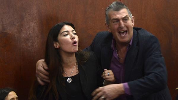 Vanessa festejó los 37 años de cárcel para su ex pareja. (Télam)