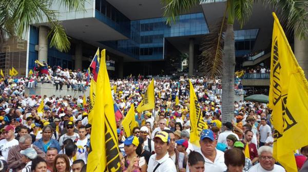 La masiva Toma de Caracas
