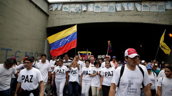 La Toma de Caracas convocó a más de un millón de personas, que pidieron el referendo revocatorio a Nicolás Maduro (Reuters)