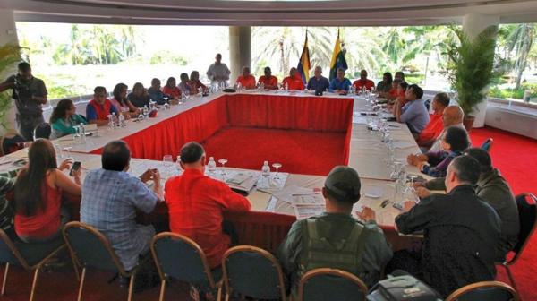 El oficialista PSUV mantuvo una reunión preparatoria con miras a la cumbre (@PanchoArias2012)