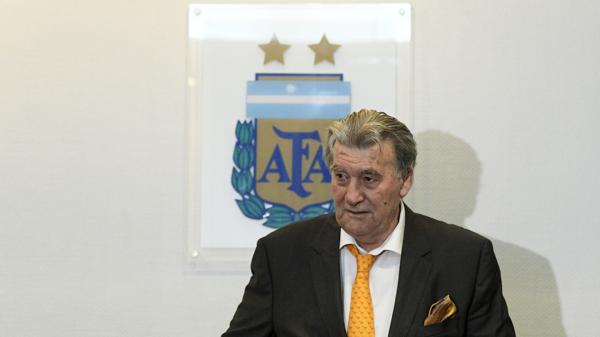 Armando Pérez, presidente de la Comisión Regularizadora de la AFA (AFP)