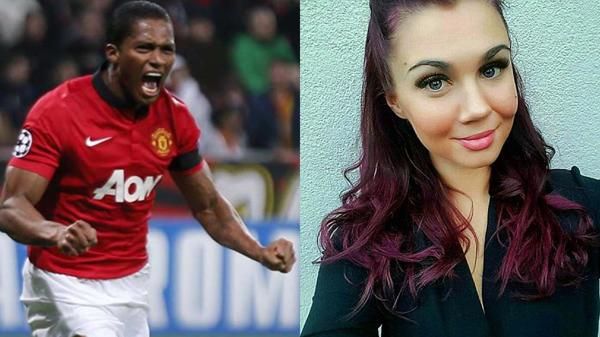 Antonio Valencia y Sophie Vagsaeter