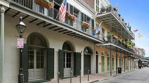 La casa que la pareja posee en Nueva Orleans