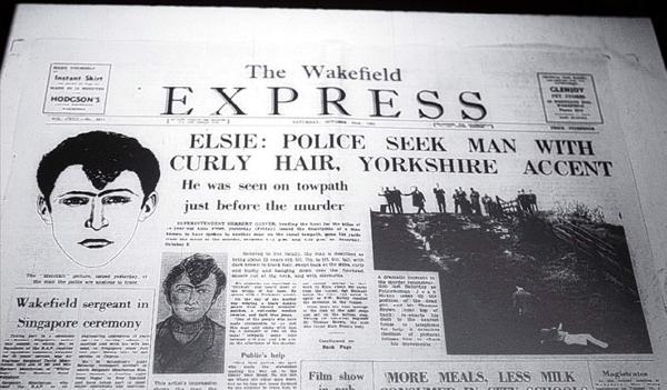 Los titulares de The Wakefield Express dedicaron semanas, meses y años al caso que conmovió al Reino Unido