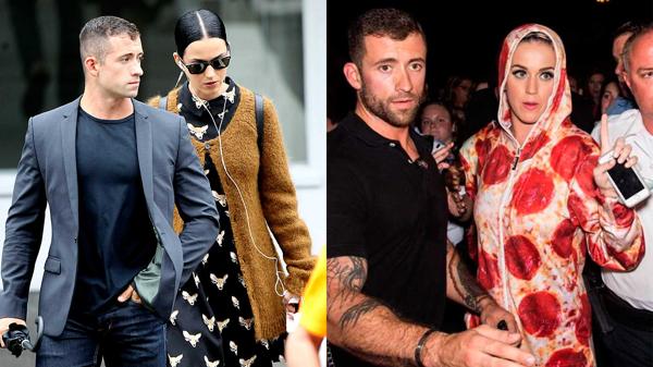 El guardaespaldas de Katy Perry fue fotografiado en muchos de los eventos de la estrella pop