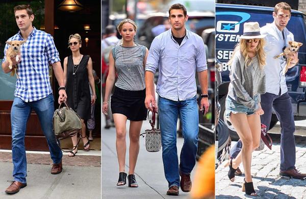 Greg Lenz,es el galán encargado de la seguridad de la ganadora del Oscar Jennifer Lawrence