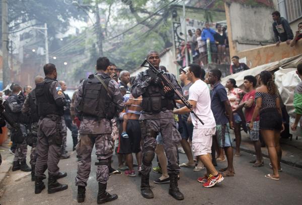 El proceso de pacificación de las favelas comenzó en 2008 (AP)