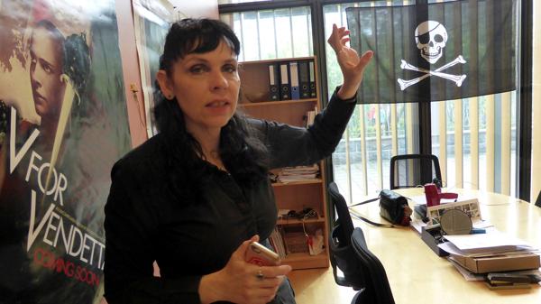 Birgitta Jonsdottir, lider del Partido Pirata (Reuters)