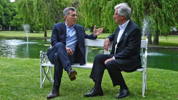 La reunión bilateral en Olivos