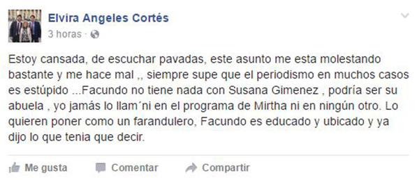 La opinión de la madre de Moyano