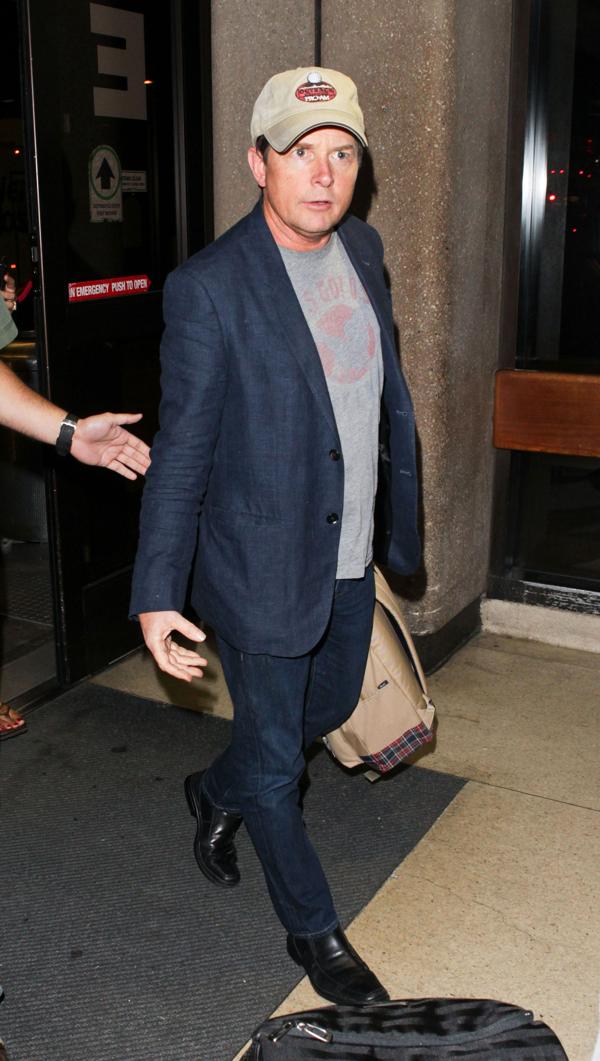 Michael J. Fox fue diagnosticado en 1991 en pleno éxito (Grosby)
