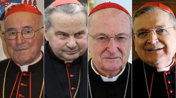 Los cuatro cardenales que cuestionaron el tratado del Papa sobre el amor en la familia
