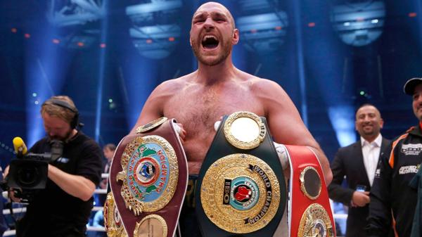 Tyson Fury perdió todos sus títulos conseguidos a causa de la cocaína (Rueters)