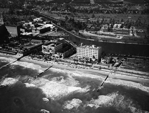 Vista aérea de Miami en los años ’30 (Cortesía Hulton Archive)