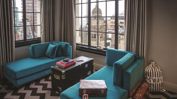 El Hotel Gotham fue diseñado por el arquitecto británico Edwin Lutyens