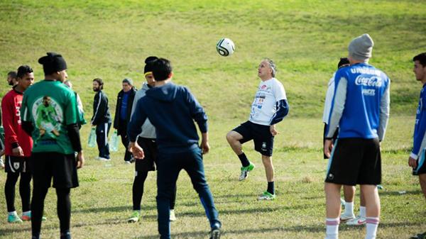 El uruguayo entrena entre cuatro y cinco días a la semana