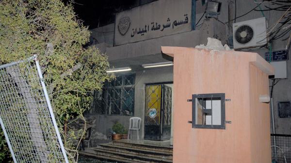 La comisaría que fue objeto del atentado (Reuters)