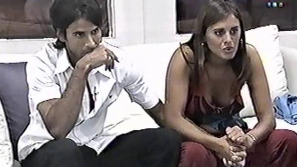 Roberto Parra con Silvina Luna, en GH