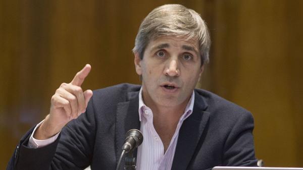 El nuevo ministro de Finanzas, Luis Caputo, durante la presentacion del Plan Financiero 2016.Foto: NA