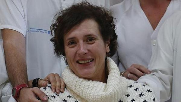 Teresa Romero fue diagnosticada con ébola e de octubre de 2014 (AFP)
