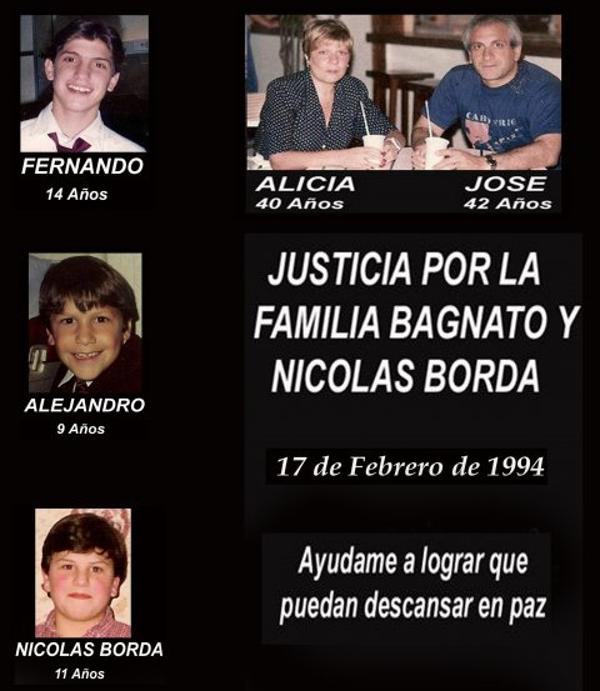 Las cinco víctimas de la Masacre de Flores