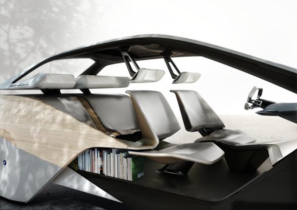 La expresión de “living sobre ruedas” nunca se materializó de forma más clara que con el concept car de BMW i Inside Future Sculpture presentado en CES 2017