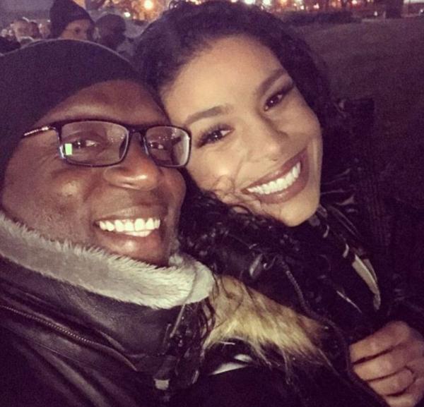 La cantante Jordin Sparks llevó a su padre a la Casa Blanca