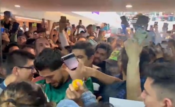 Henry Martín llegó al lugar