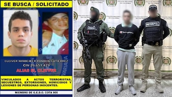 crédito Dijín e Interpol / Policía Nacional