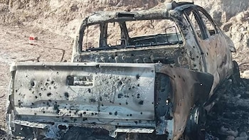 Presuntos sicarios de Los Guanos