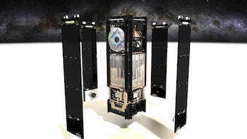 LightSail 2 del tamaño de una caja de zapatos, pesa 5 kilos (Planetary Society)