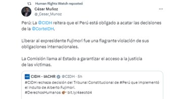 Director de Human Rights Watch