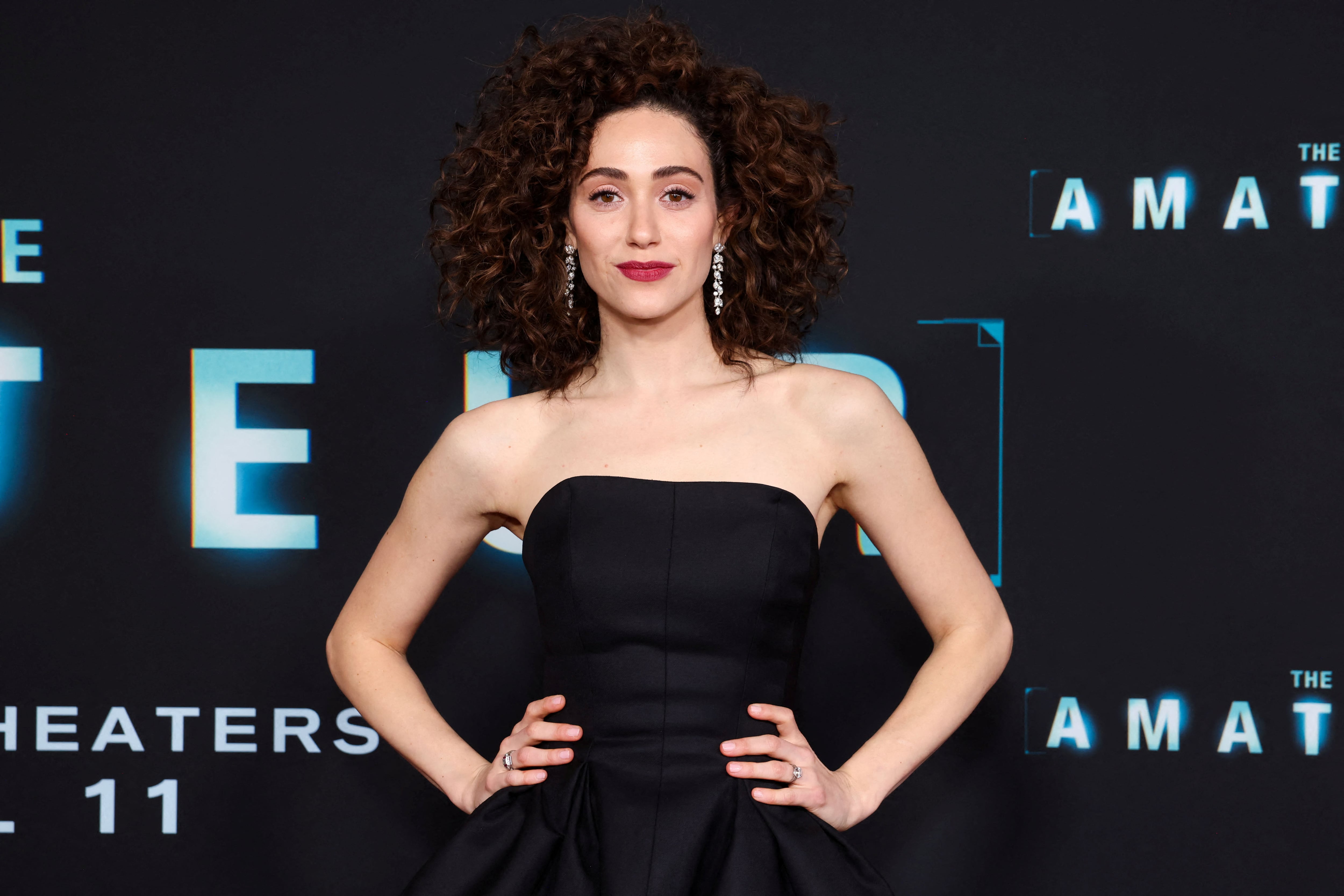 La actriz Emmy Rossum, conocida por
