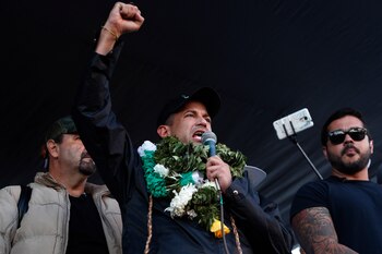 Luis Fernando Camacho (AP Foto/Juan